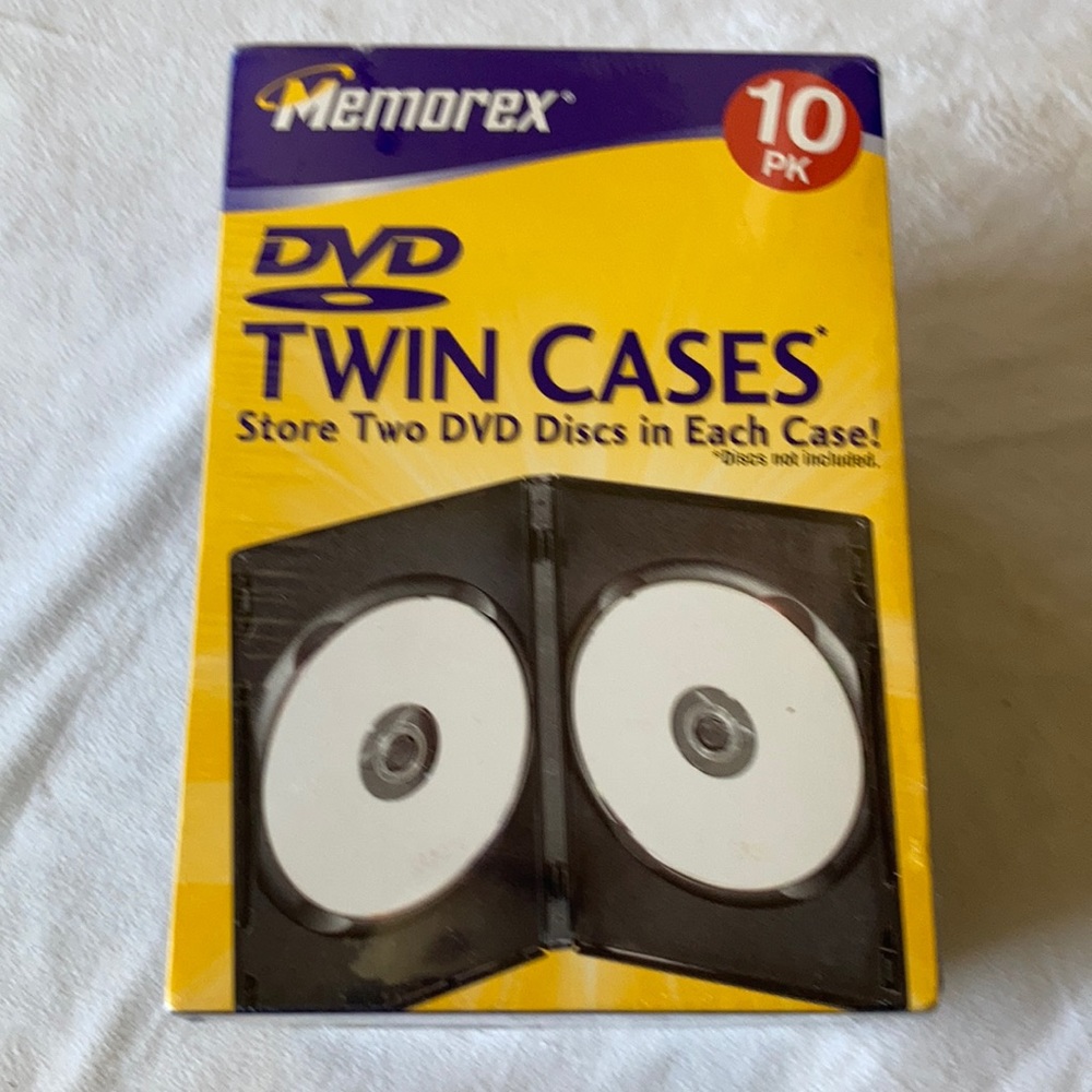 Memories DVD Twin Cases 10 PK